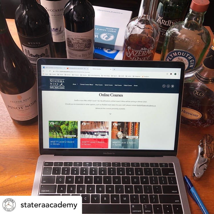 WSET Online courses, EWA Online certificates