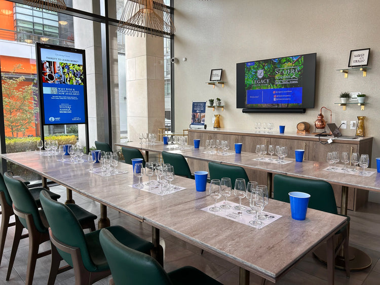 Taste of Legacy WSET Class with Statera