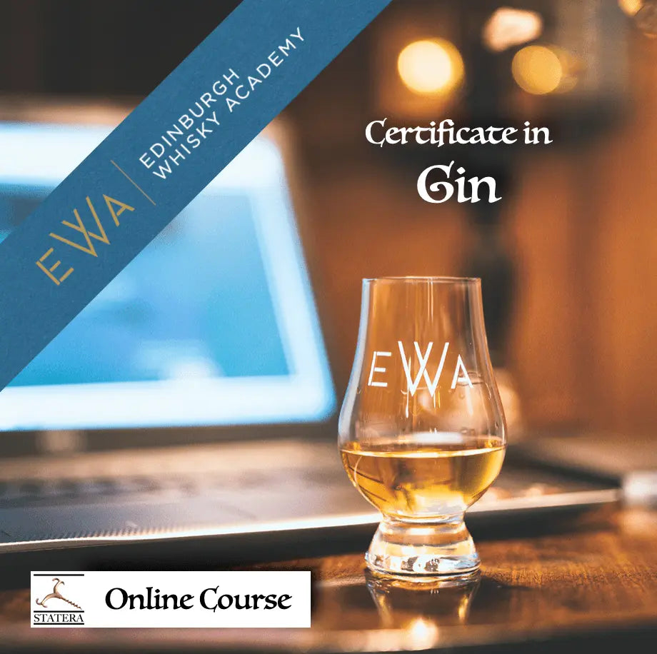 EWA Online Gin certificate with Statera Academy